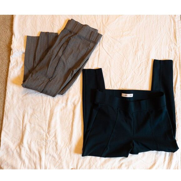 Old Navy women's stevie leggings houndstooth and teal blue pants XL - Picture 1 of 5
